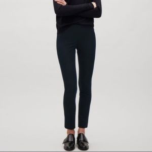 COS Black Ponte Ankle Pants